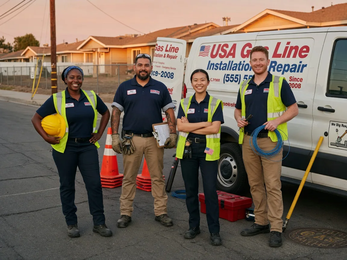 Gas Line Installation company in Cooperstown, ND